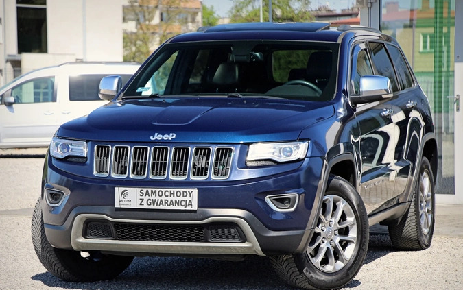 Jeep Grand Cherokee cena 99900 przebieg: 123600, rok produkcji 2015 z Krzanowice małe 596